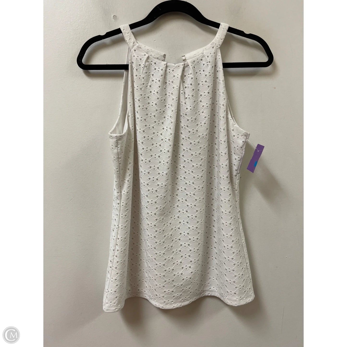 Top Sleeveless By White House Black Market In White, Size: S
