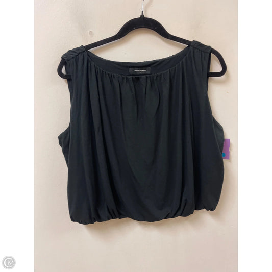 Top Sleeveless By Banana Republic In Black, Size: L