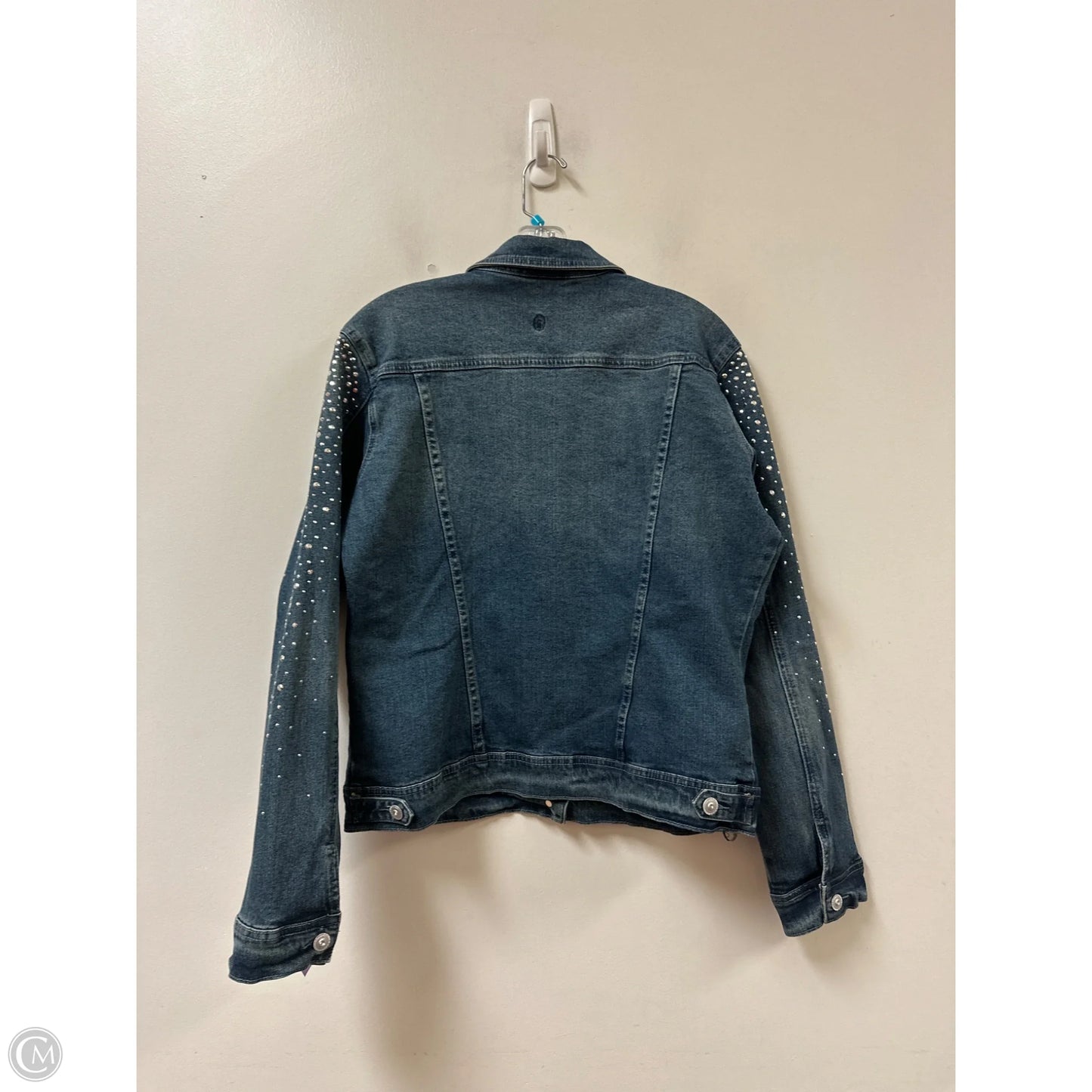 Jacket Denim By Christine Alexander In Blue Denim, Size: Xl