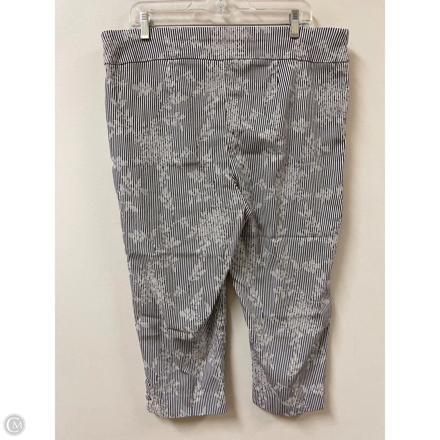 Capris By Chicos In Black & White, Size: 16