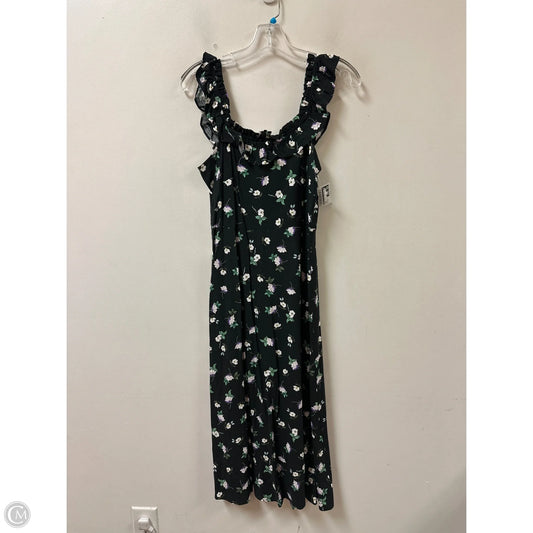 Dress Casual Maxi By Loft In Black, Size: Xs