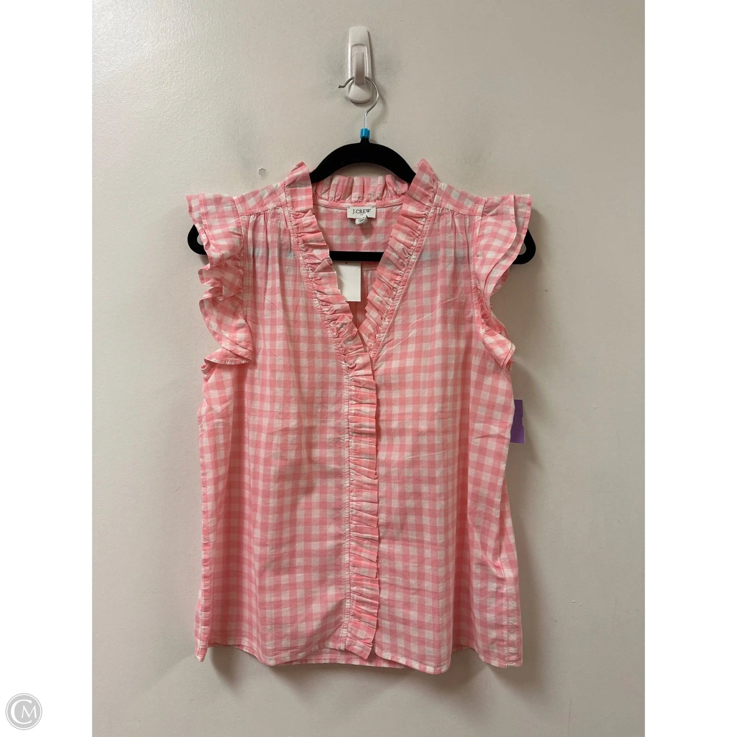 Top Short Sleeve By J. Crew In Pink, Size: Xs