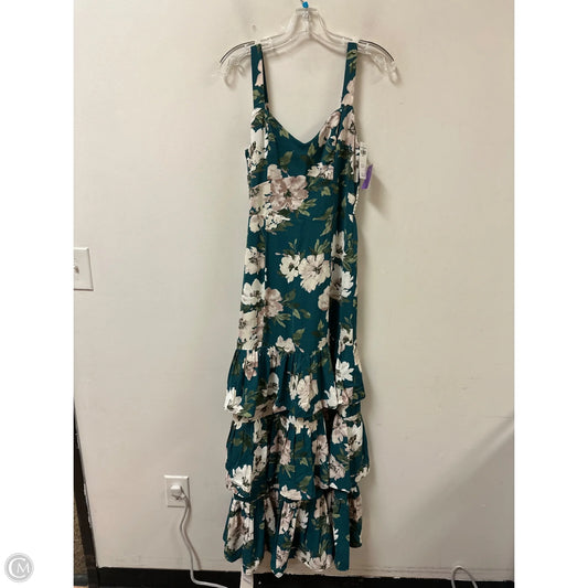 Dress Casual Maxi By Abercrombie And Fitch In Green, Size: S