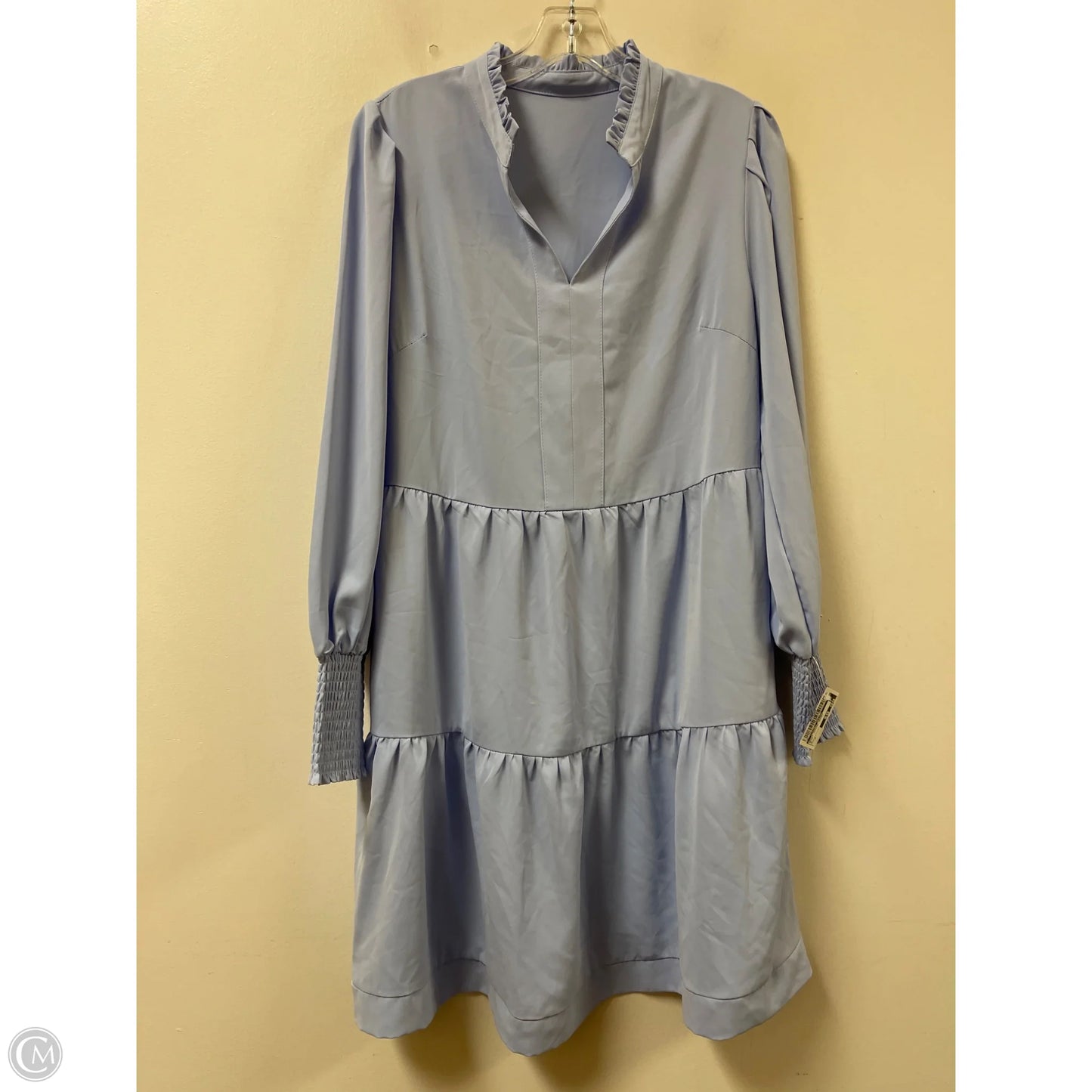 Dress Casual Short By Clothes Mentor In Blue, Size: M