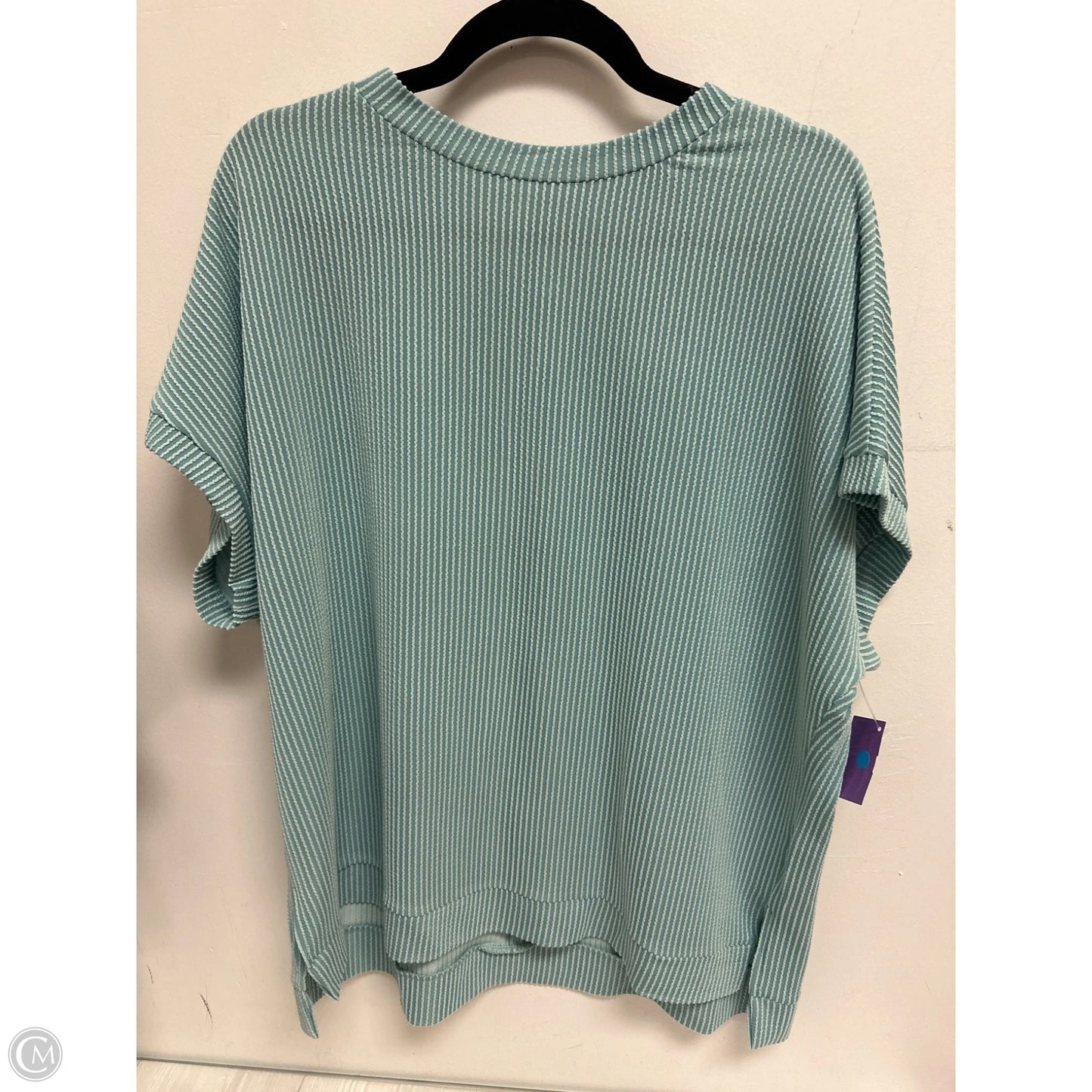 Top Short Sleeve By Dokotoo In Blue, Size: M