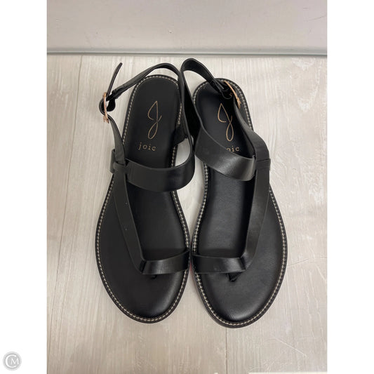 Sandals Flats By Joie In Black, Size: 7.5