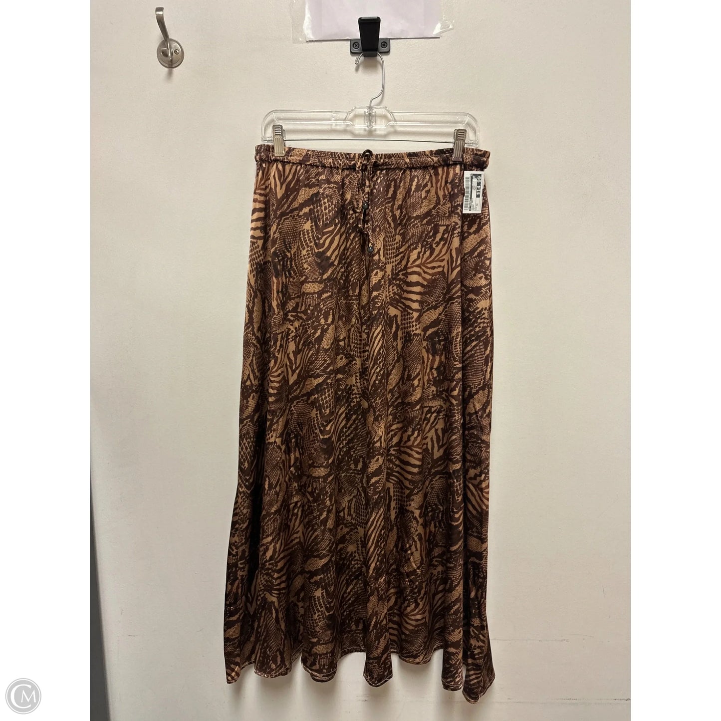 Skirt Maxi By T Tahari In Brown, Size: 12