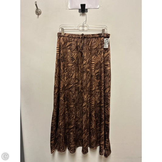 Skirt Maxi By T Tahari In Brown, Size: 12