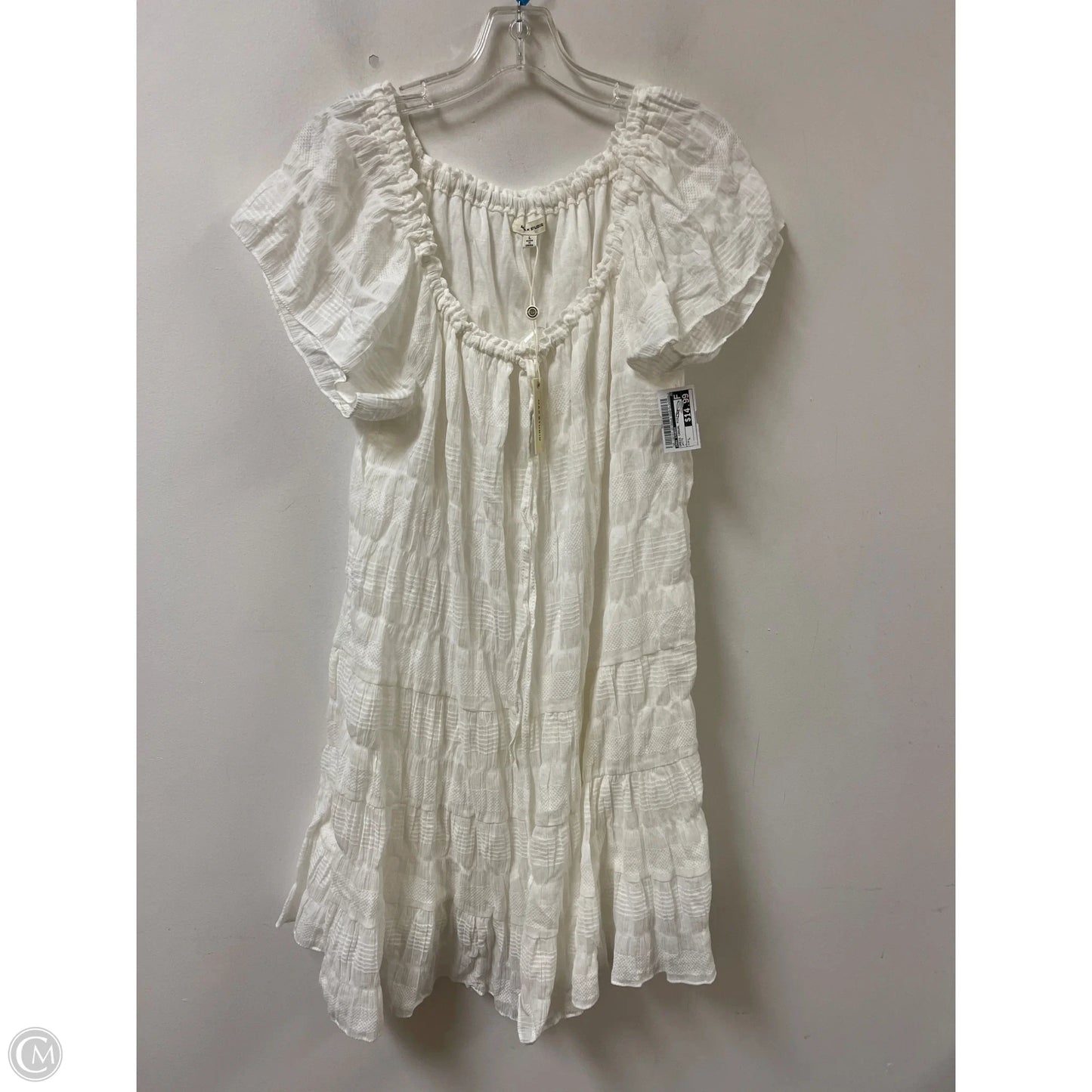Dress Casual Midi By Max Studio In White, Size: L