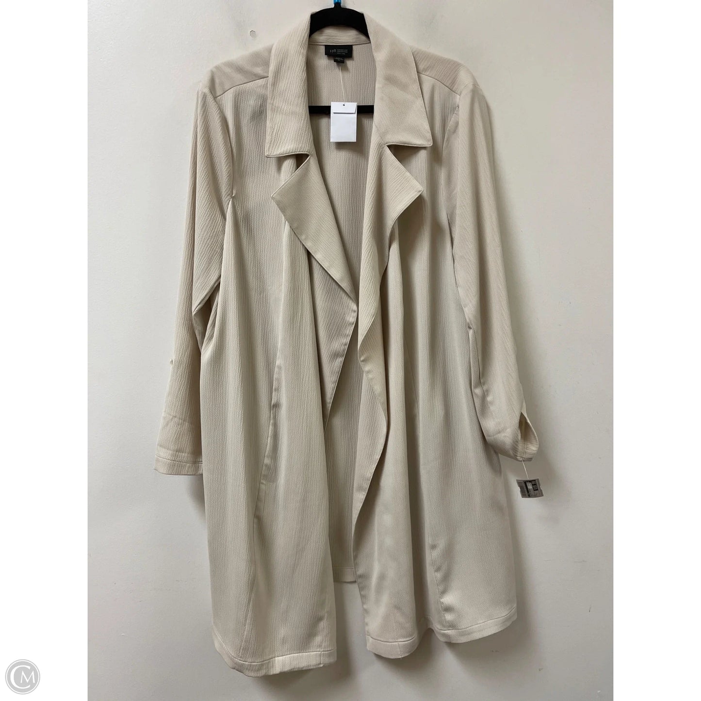 Sweater Cardigan By J. Jill In Cream, Size: Xl