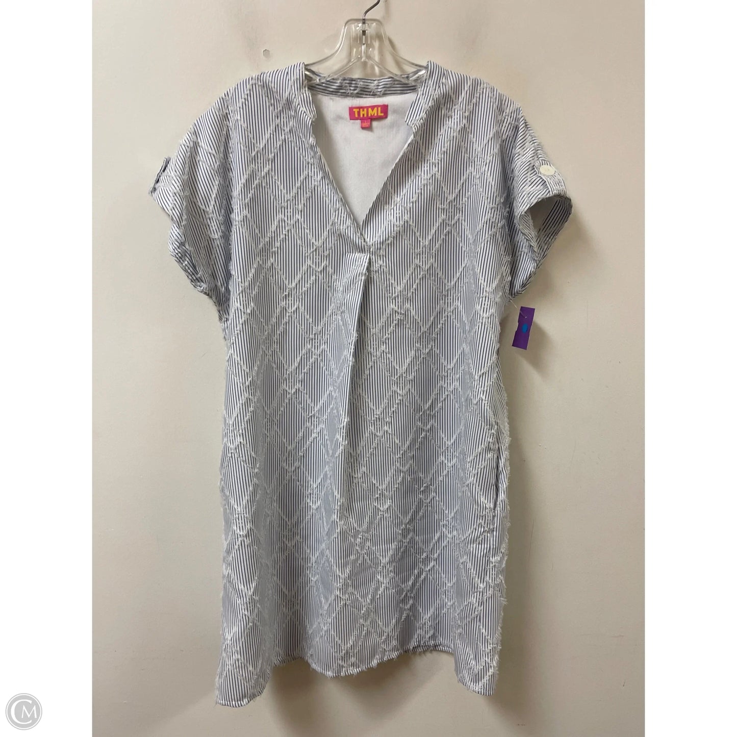 Dress Casual Midi By Thml In Blue, Size: L