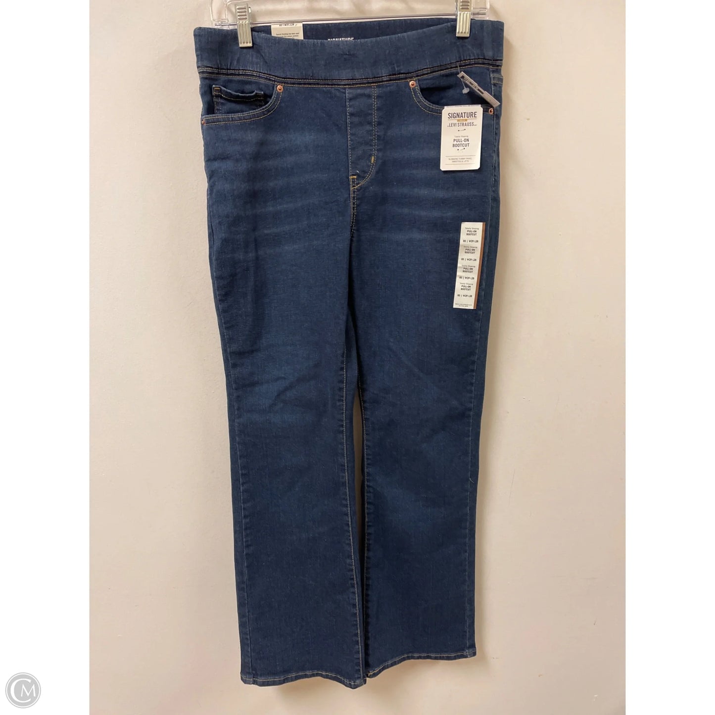 Pants Leggings By Levis In Blue Denim, Size: 8