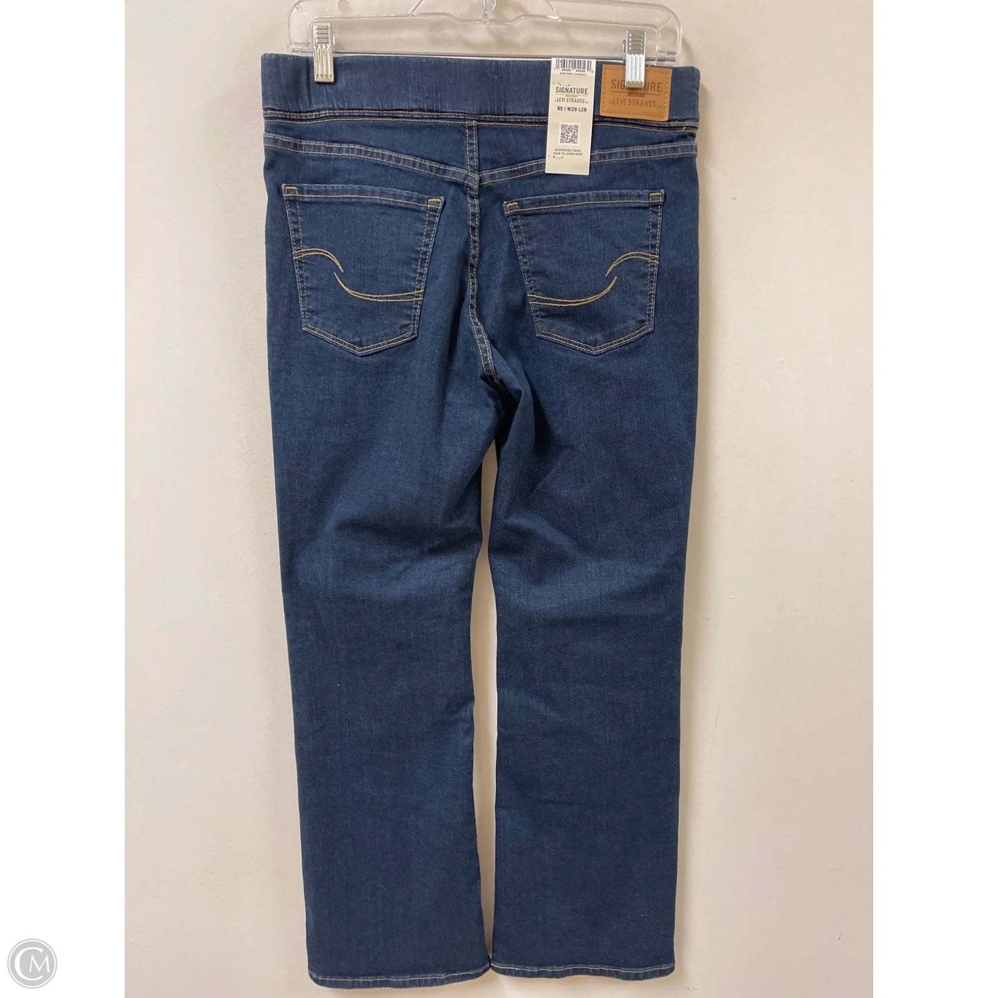 Pants Leggings By Levis In Blue Denim, Size: 8
