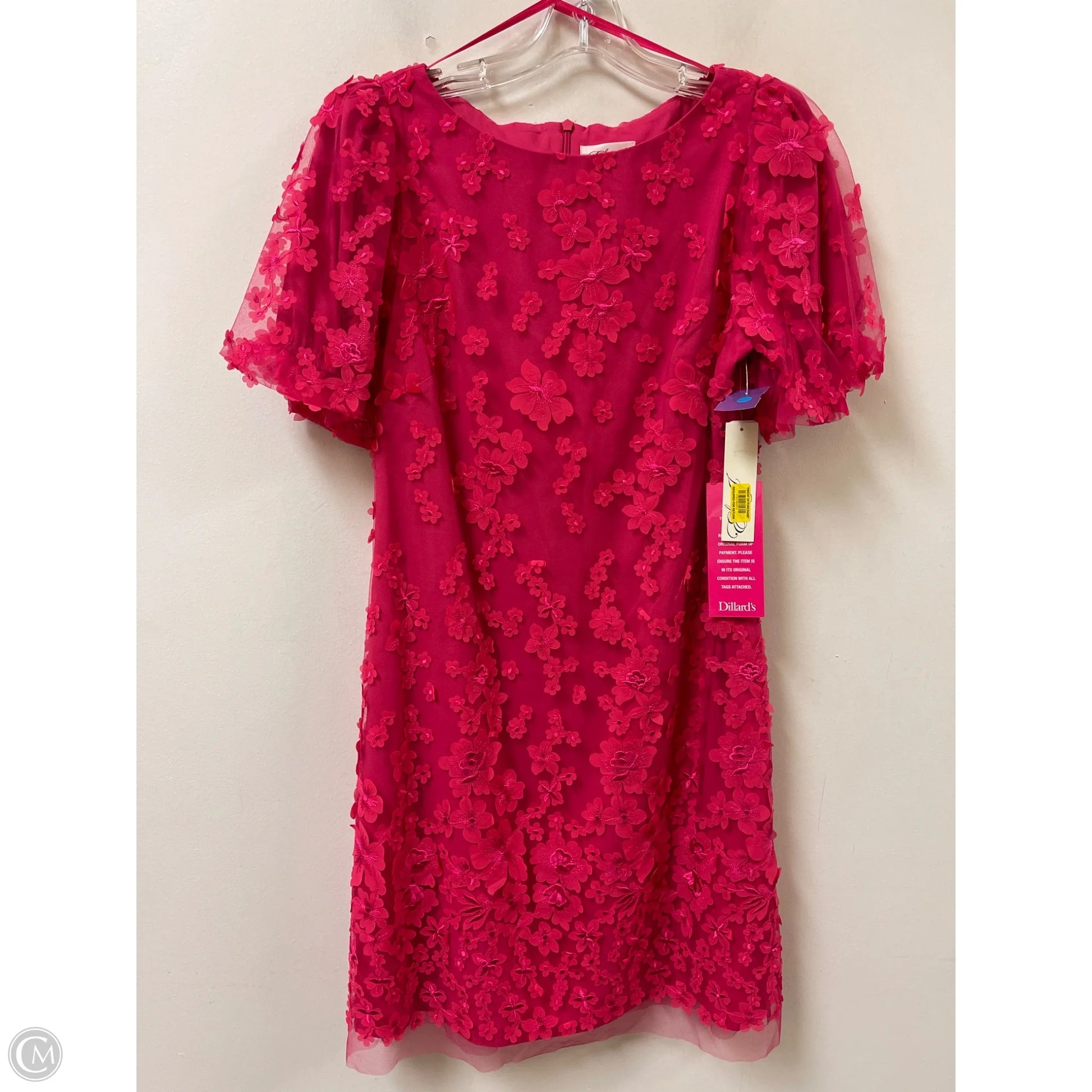 eliza j pink dress Dress Casual Midi By Eliza J In Pink, Size: M – Clothes Mentor McKinney Tx #139