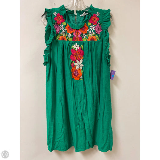 Dress Casual Midi By Thml In Green, Size: Xl