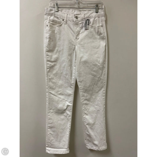 Jeans Skinny By Crown And Ivy In White, Size: 8
