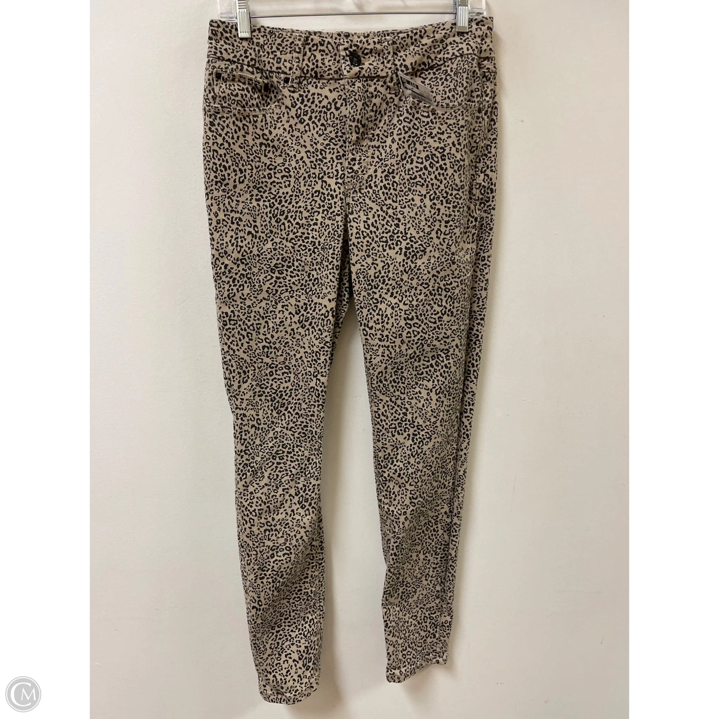 Jeans Skinny By Seven 7 In Animal Print, Size: 8