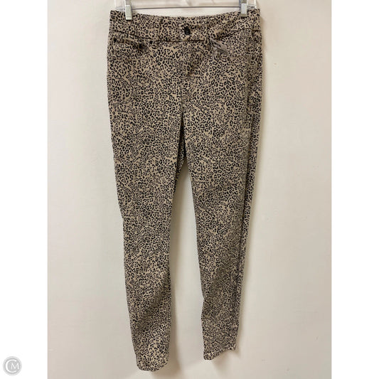 Jeans Skinny By Seven 7 In Animal Print, Size: 8