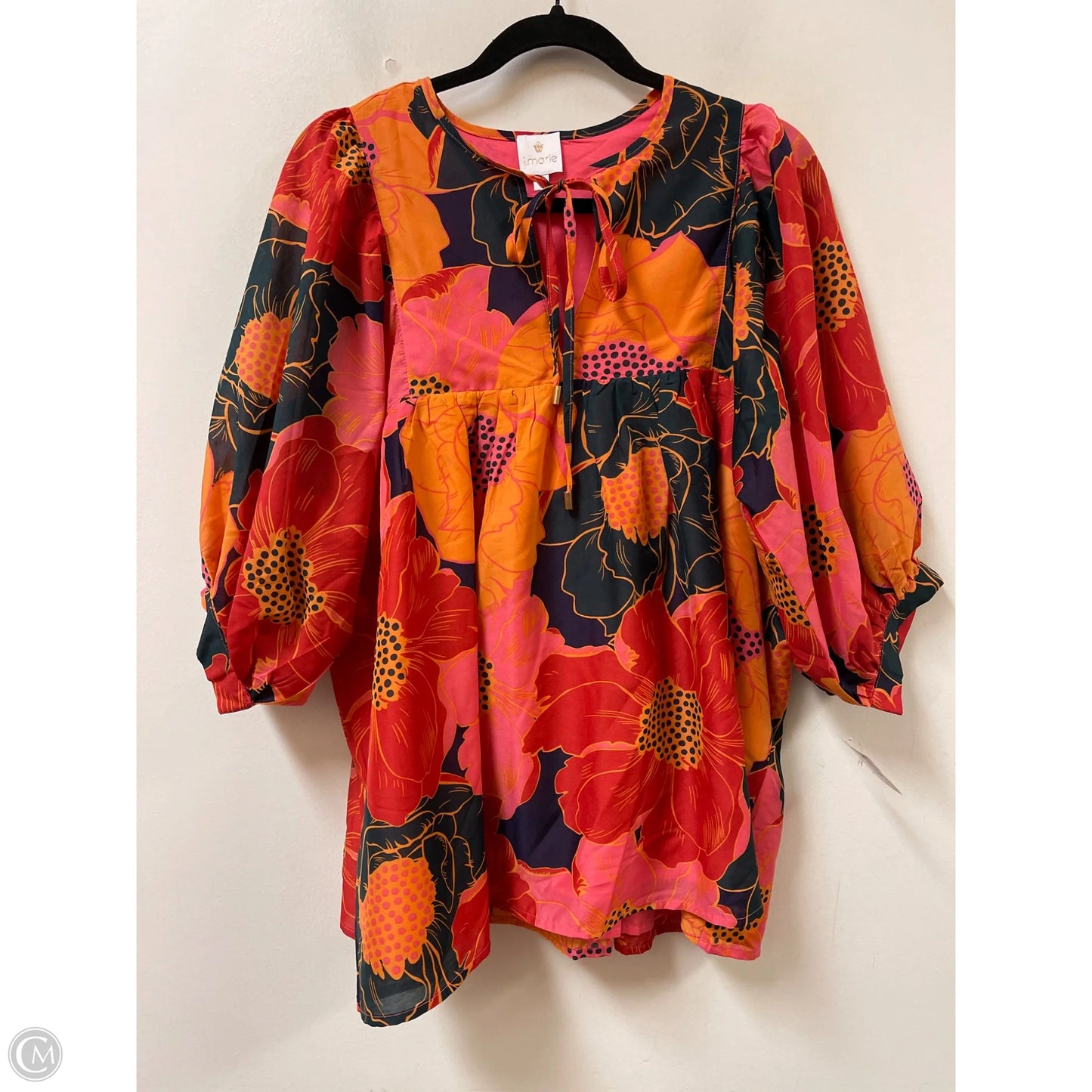 Tunic Sleeveless By J.marie In Floral Print, Size: M