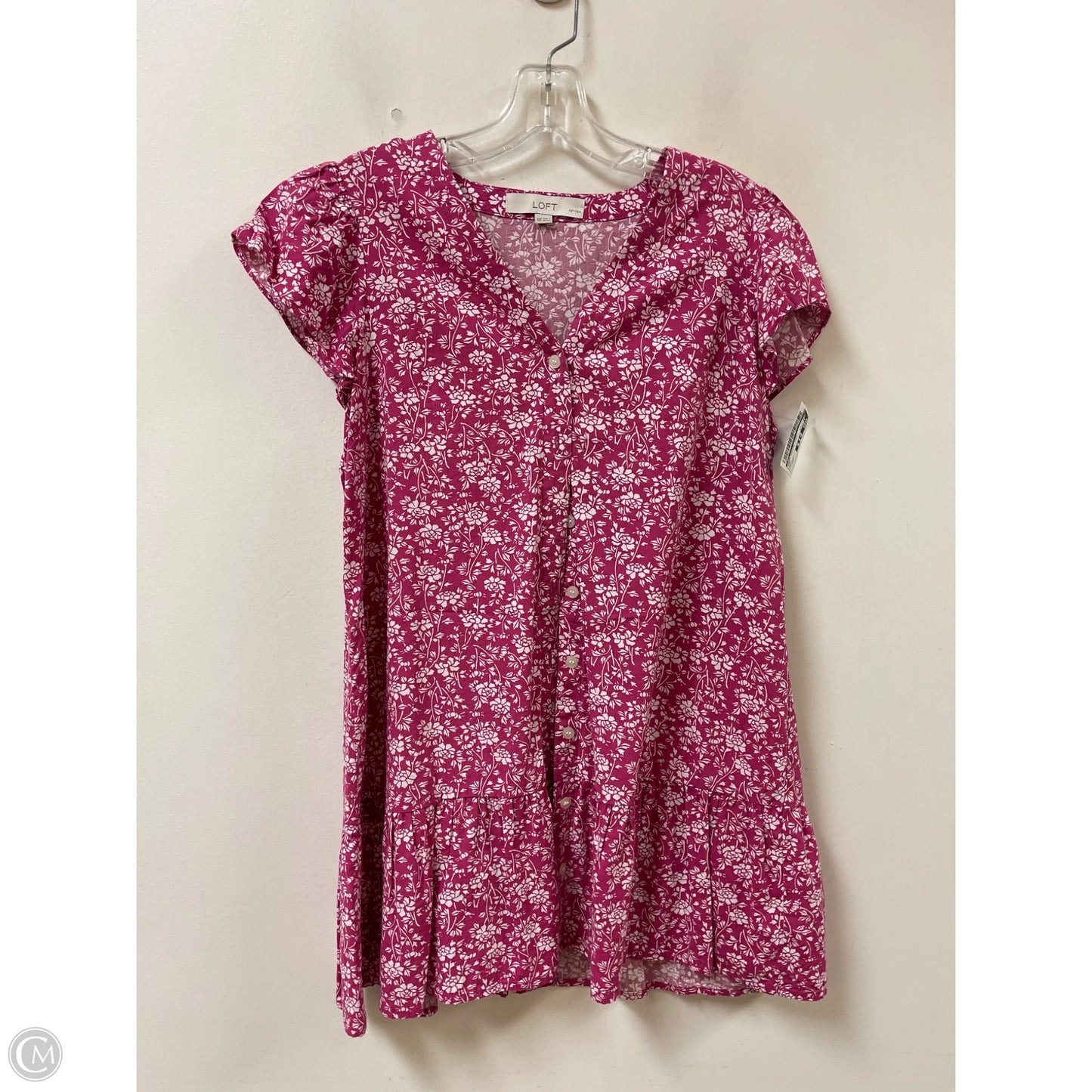Dress Casual Midi By Loft In Pink, Size: Xsp