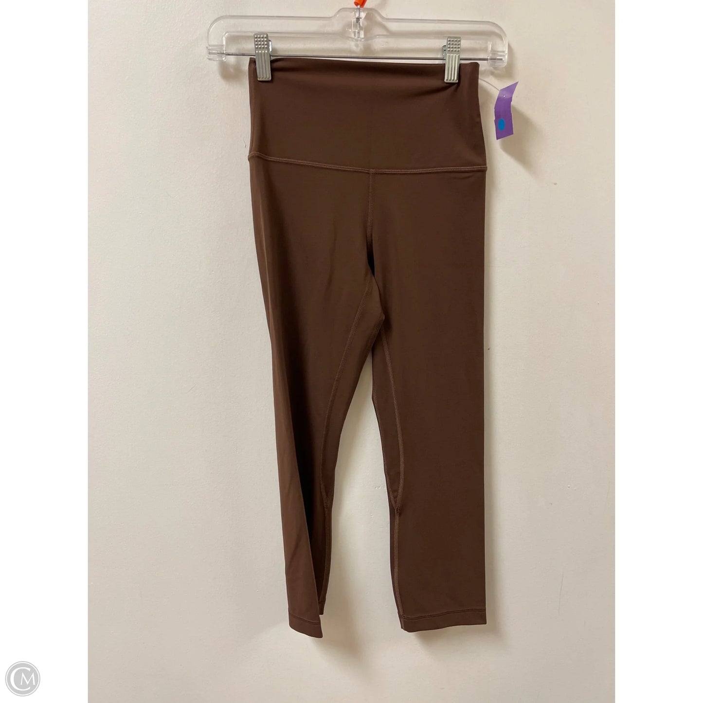 Athletic Leggings By Lululemon In Brown, Size: 4