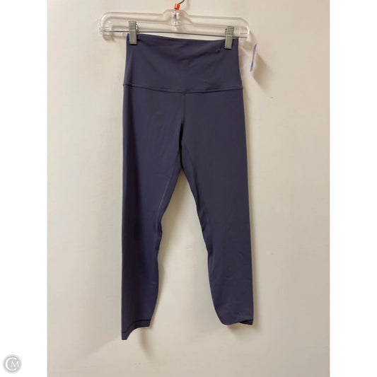 Athletic Leggings By Lululemon In Purple, Size: 4