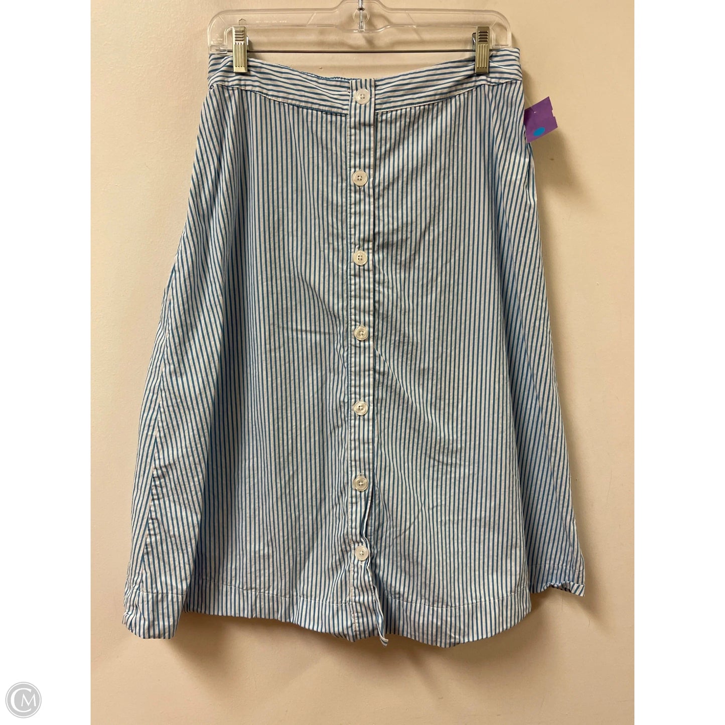 Skirt Midi By A New Day In Blue, Size: 8