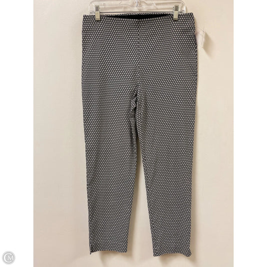 Pants Leggings By Counterparts In Black & White, Size: 8
