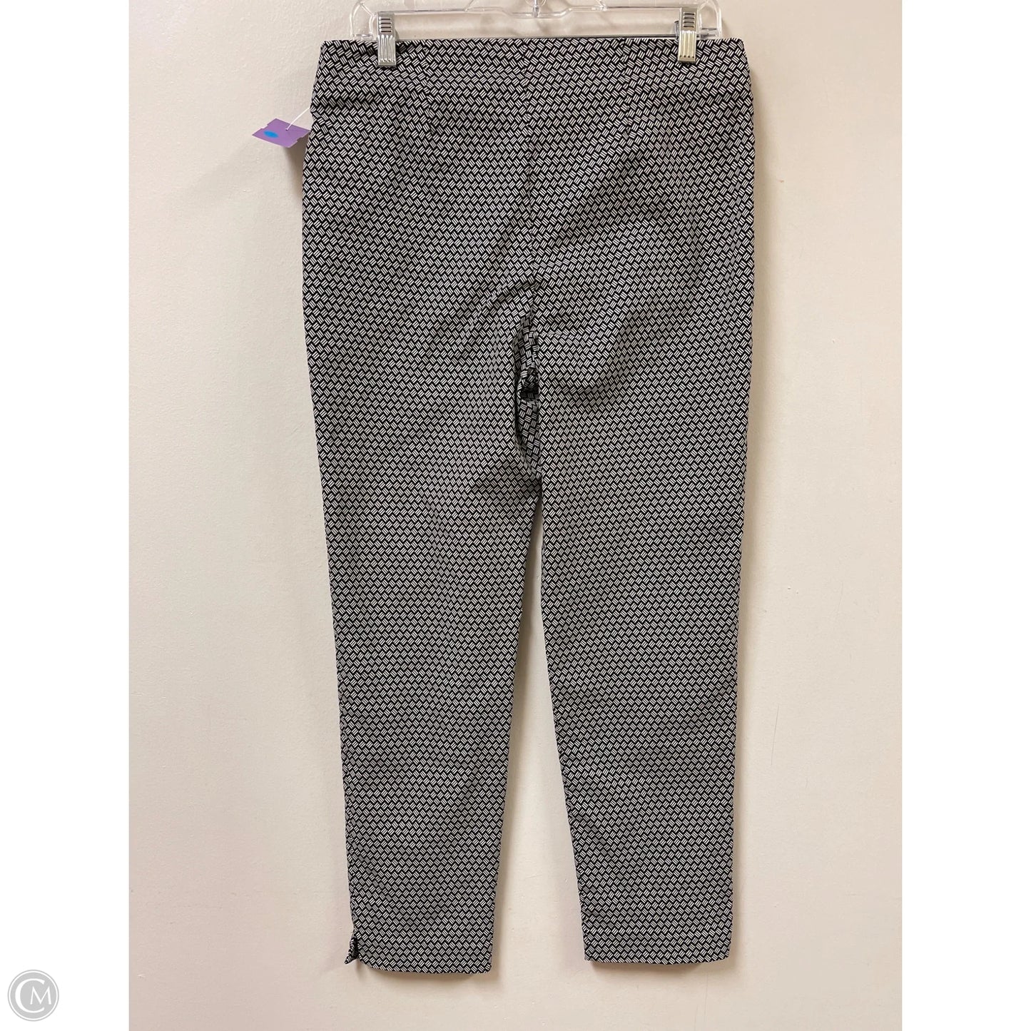 Pants Leggings By Counterparts In Black & White, Size: 8