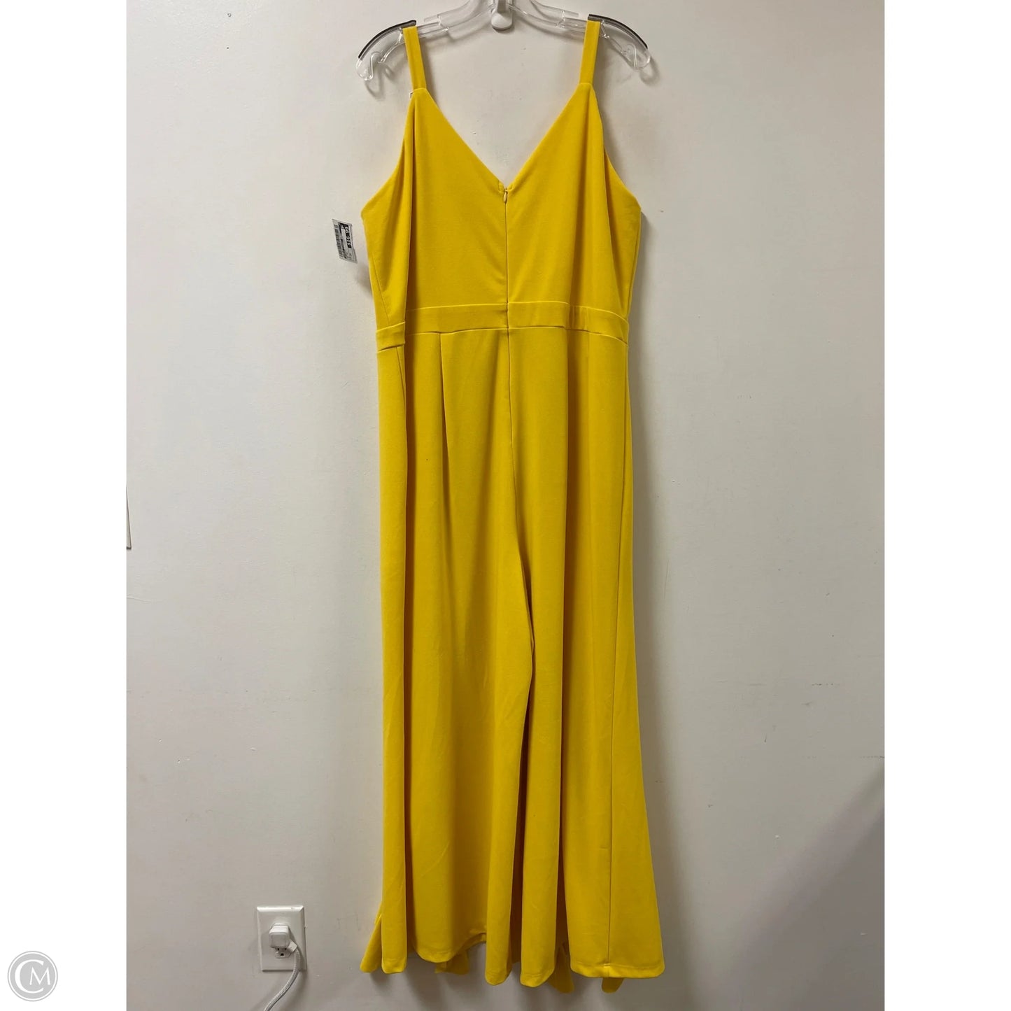Jumpsuit By Ashley Stewart In Yellow, Size: 2x