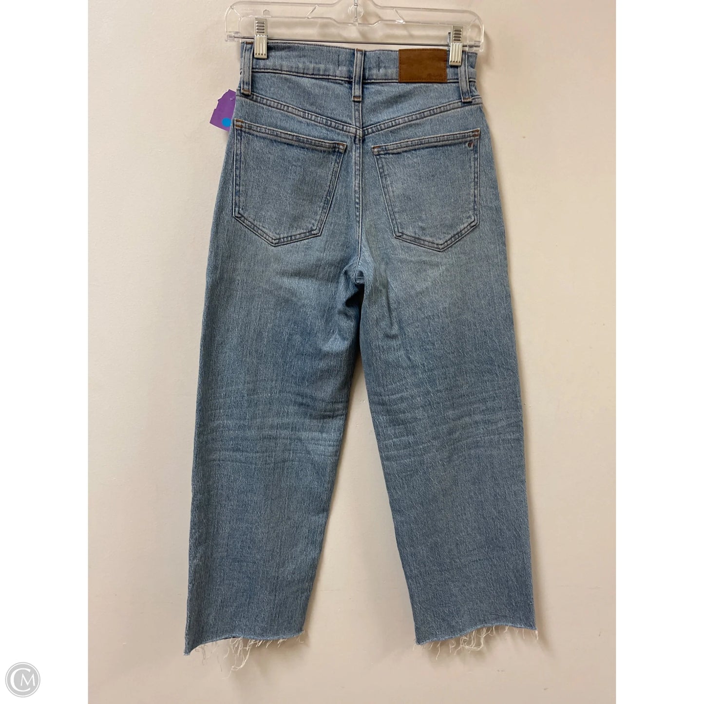 Jeans Straight By Madewell In Blue, Size: 24