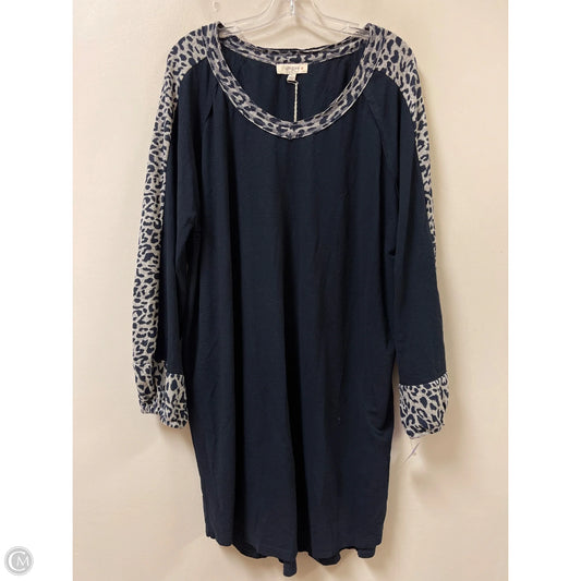 Dress Casual Midi By Umgee In Navy, Size: Xl