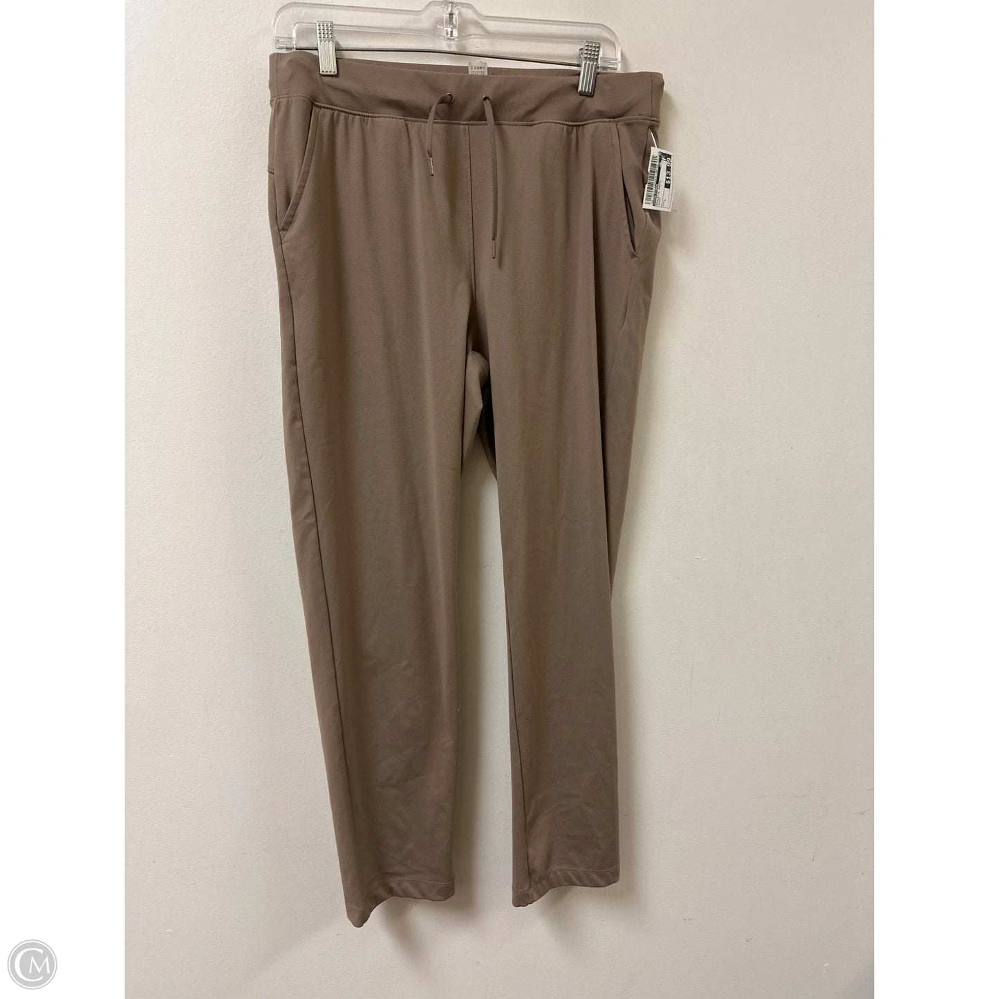 Athletic Pants By Yogalicious In Brown, Size: L