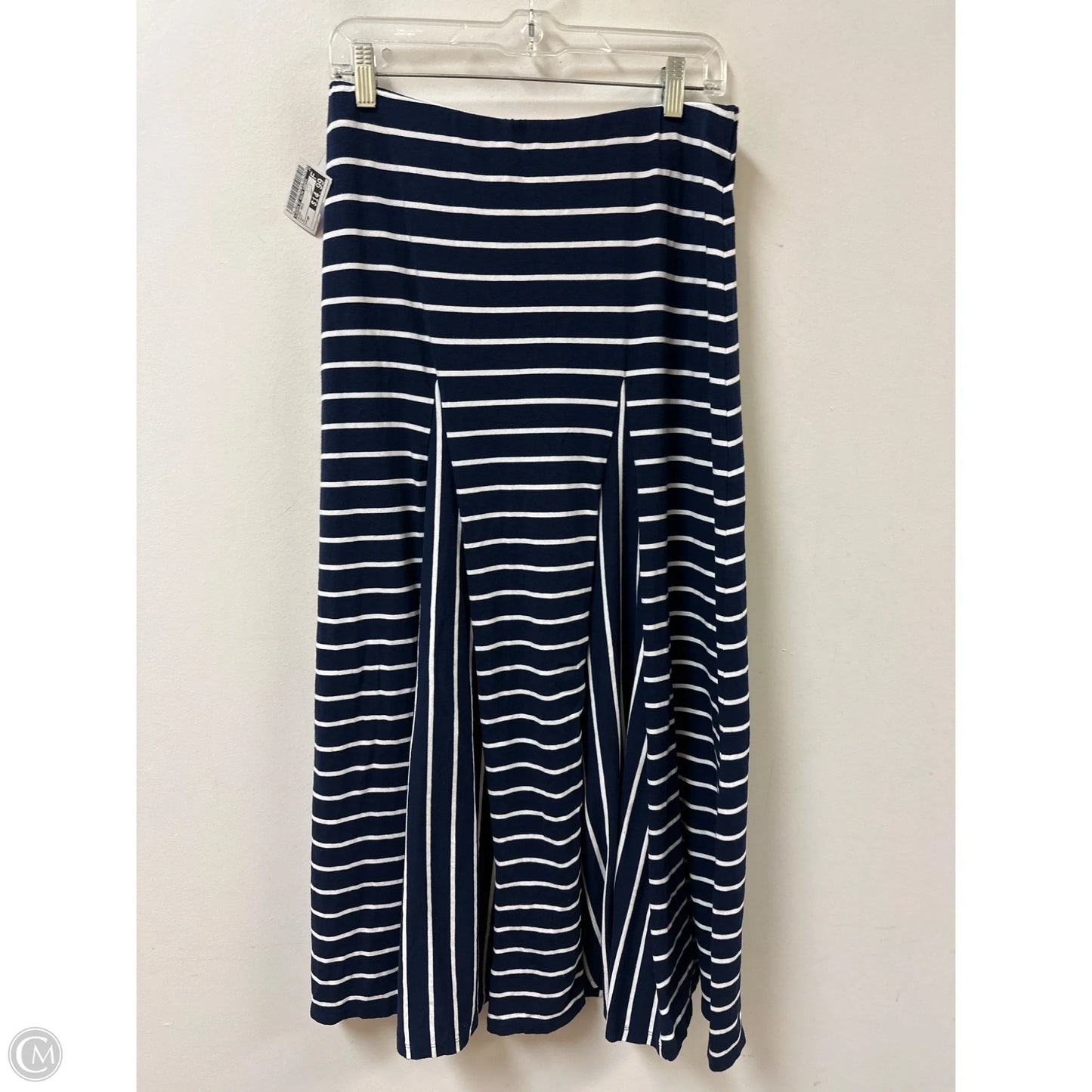 Skirt Maxi By Lauren By Ralph Lauren In Navy, Size: Mp