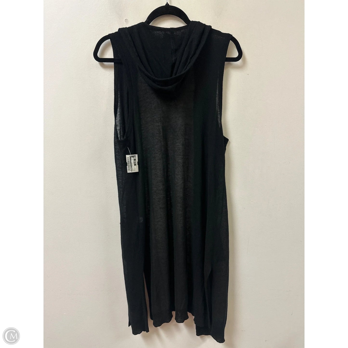 Sweater Cardigan By Chicos In Black, Size: M