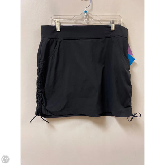 Athletic Skort By Columbia In Black, Size: L