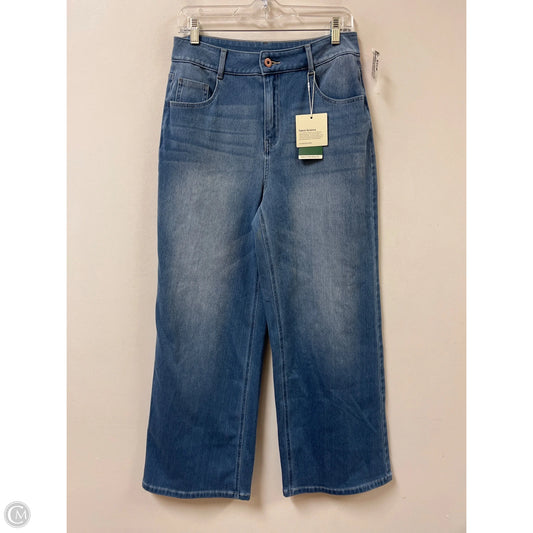 Jeans Wide Leg By Halara In Blue Denim, Size: 10
