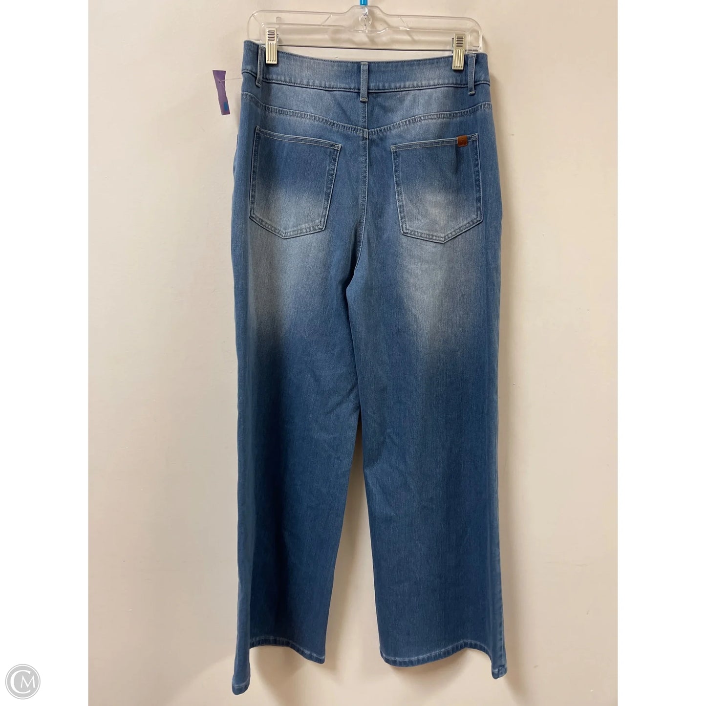 Jeans Wide Leg By Halara In Blue Denim, Size: 10