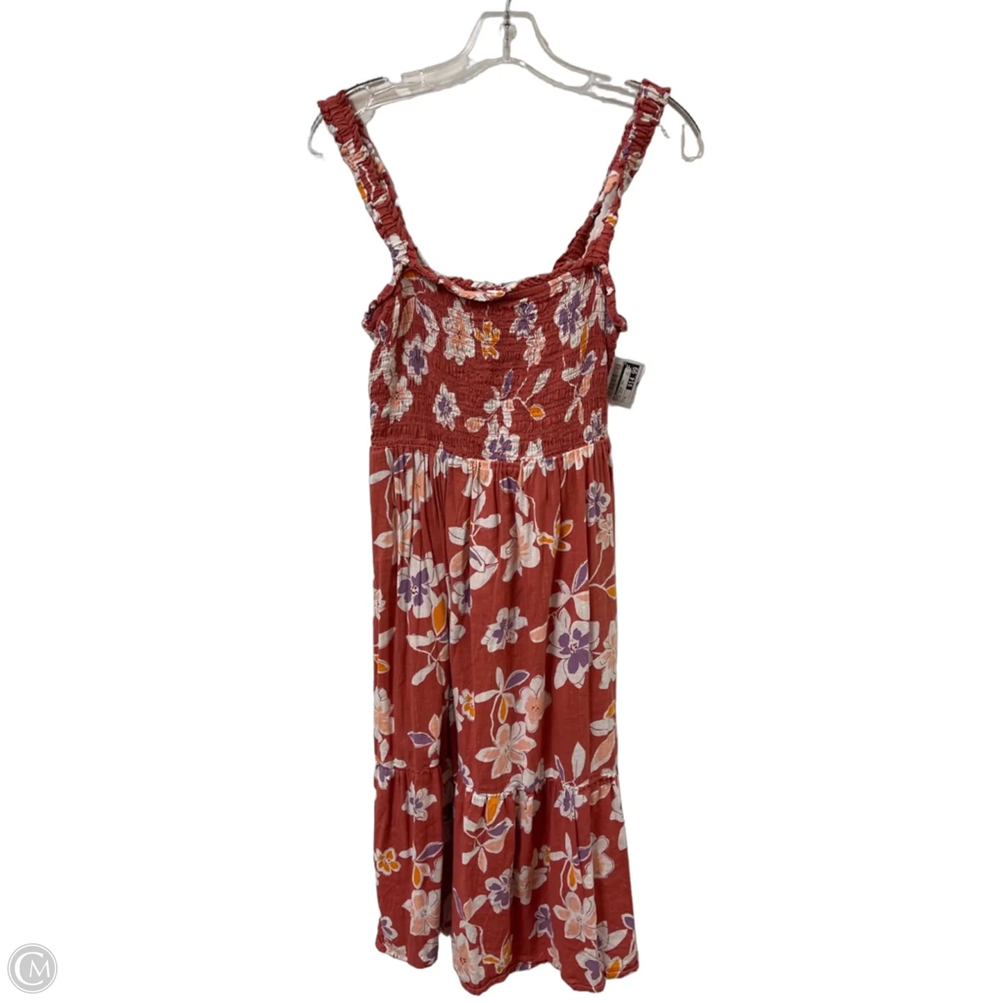 Dress Casual Maxi By Gap In Floral Print, Size: M