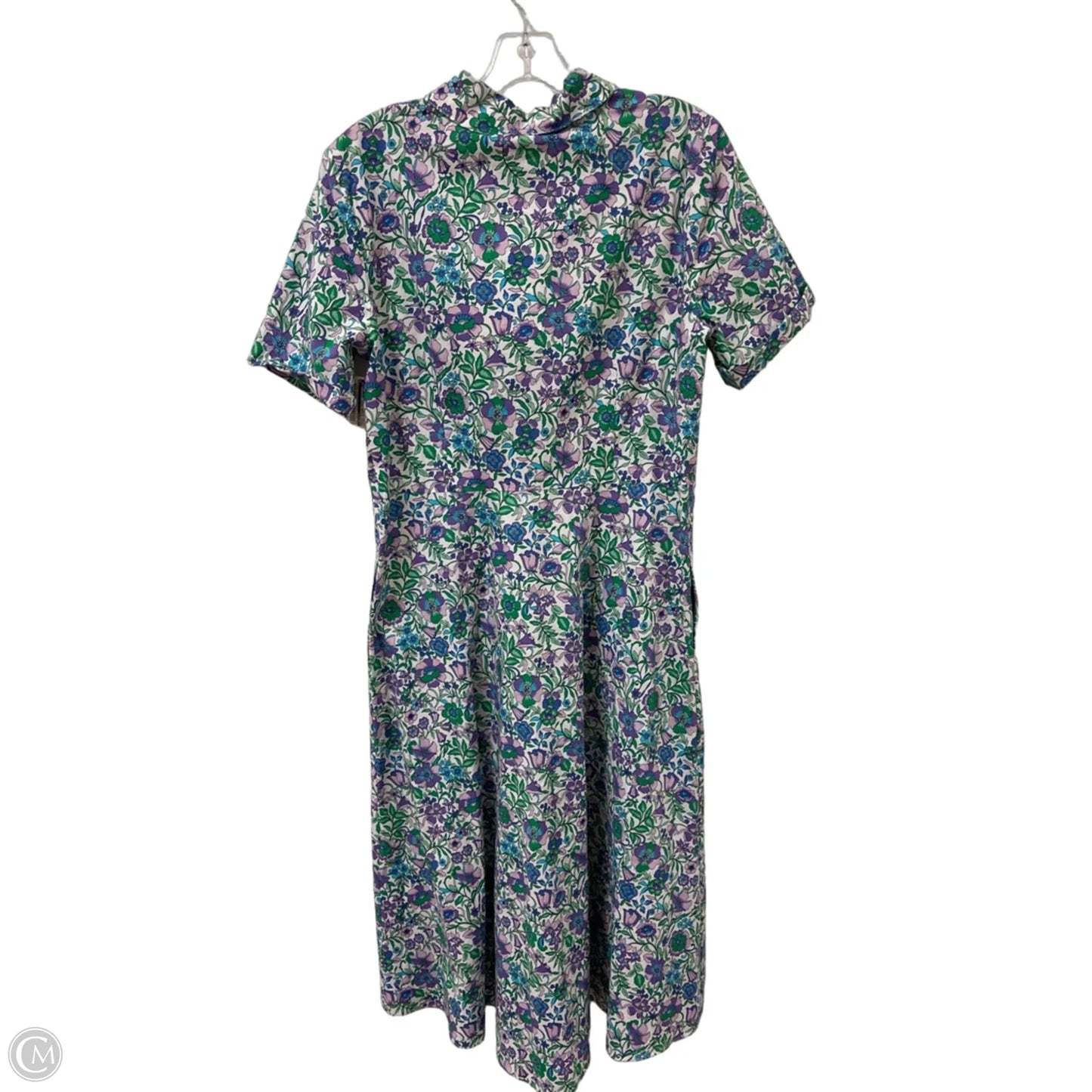 Dress Casual Maxi By Talbots In Floral Print, Size: M