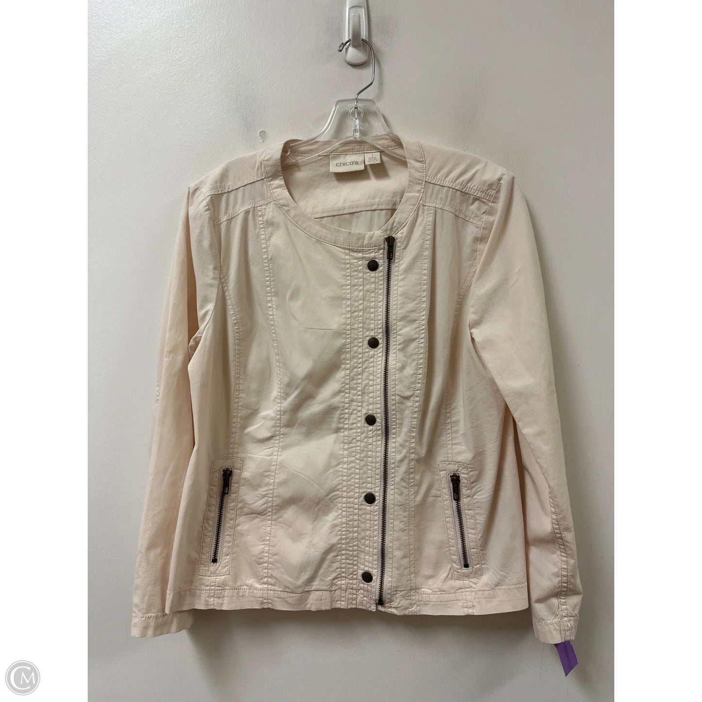 Jacket Other By Chicos In Pink, Size: M