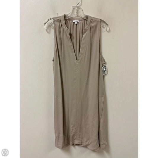 Dress Casual Midi By Splendid In Taupe, Size: Xl