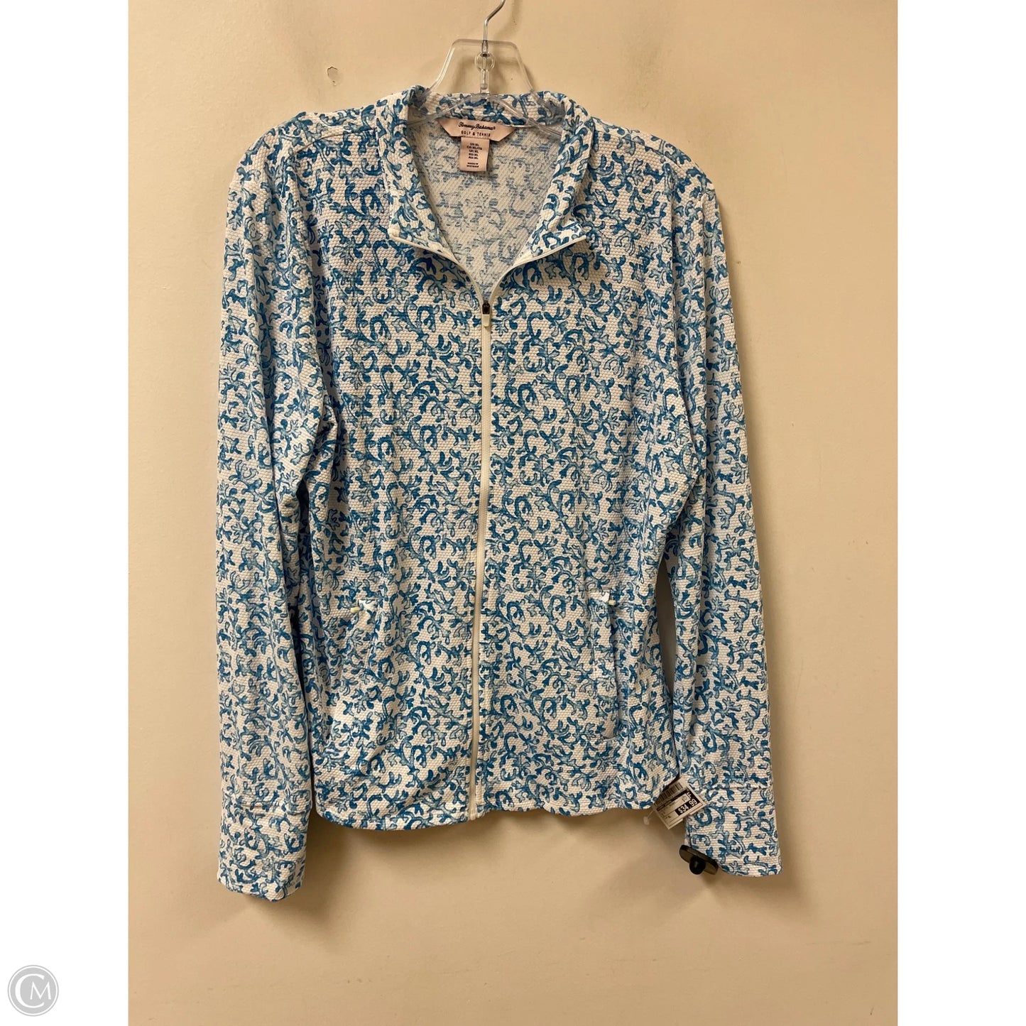 Athletic Jacket By Tommy Bahama In Blue, Size: Xl