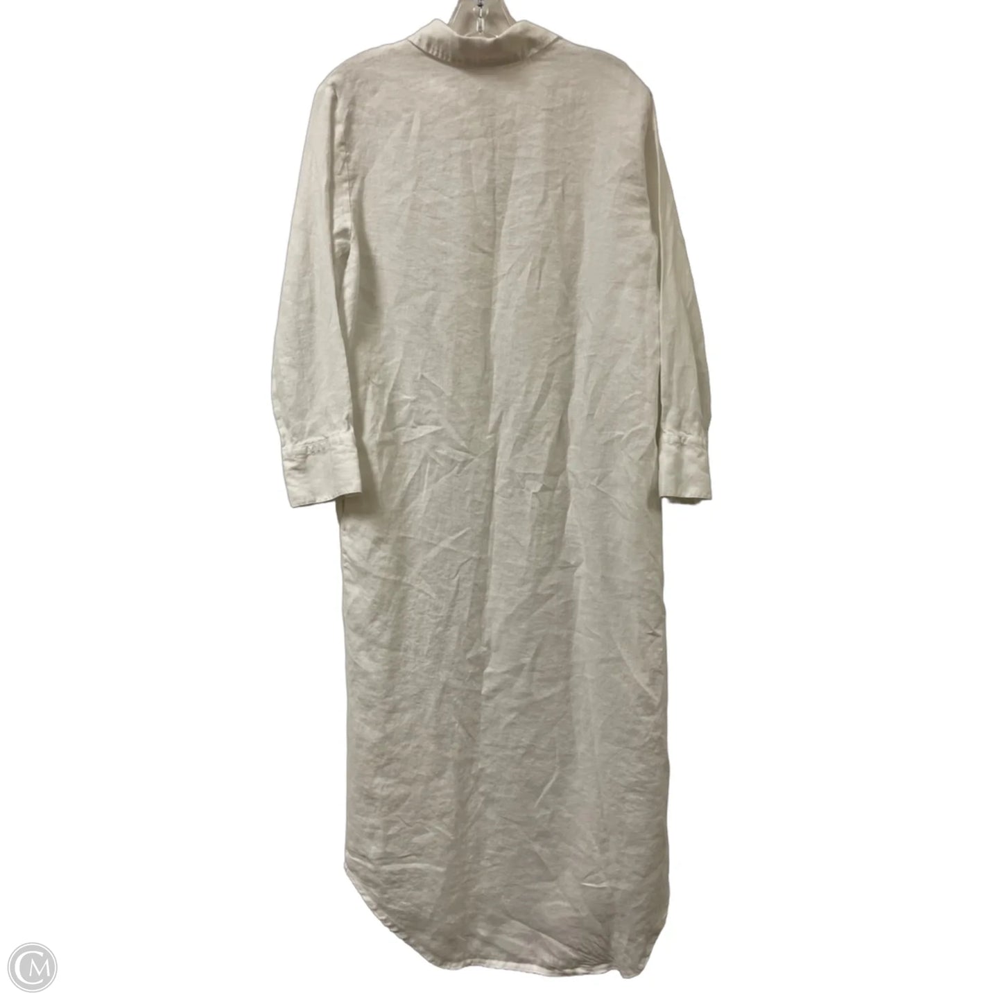 Dress Casual Maxi By Clothes Mentor In White, Size: M
