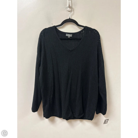 Sweater By Clothes Mentor In Black, Size: Xl