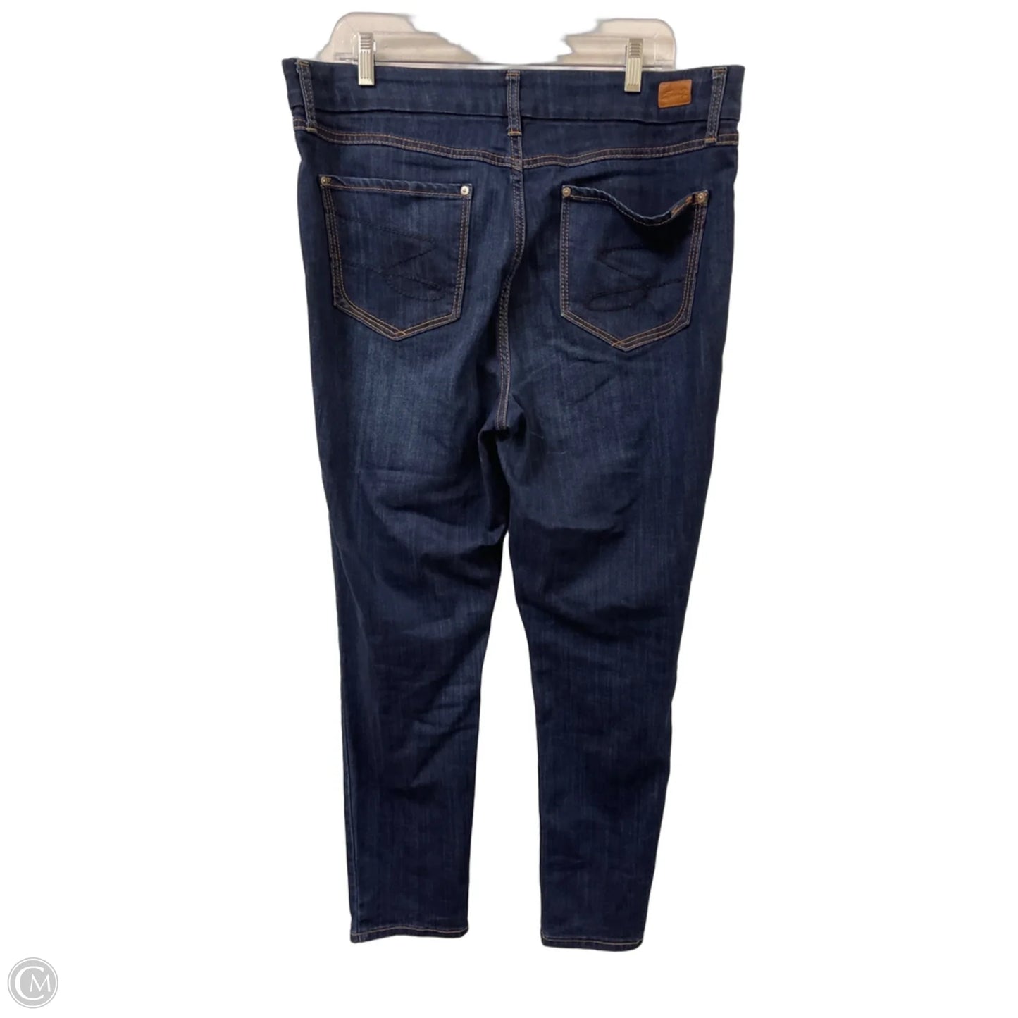 Jeans Skinny By Seven 7 In Blue Denim, Size: 16