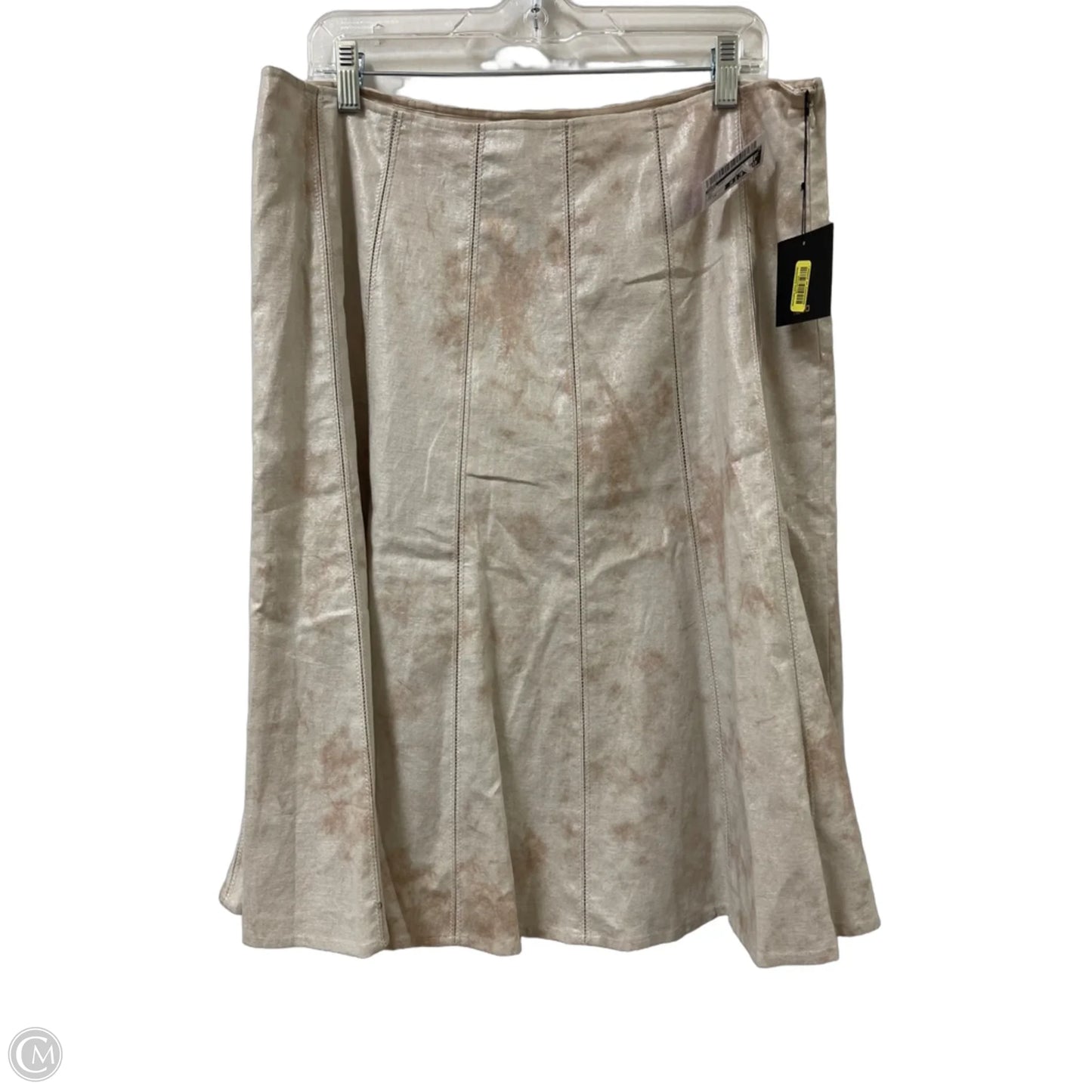 Skirt Midi By Reba In Tan, Size: 16