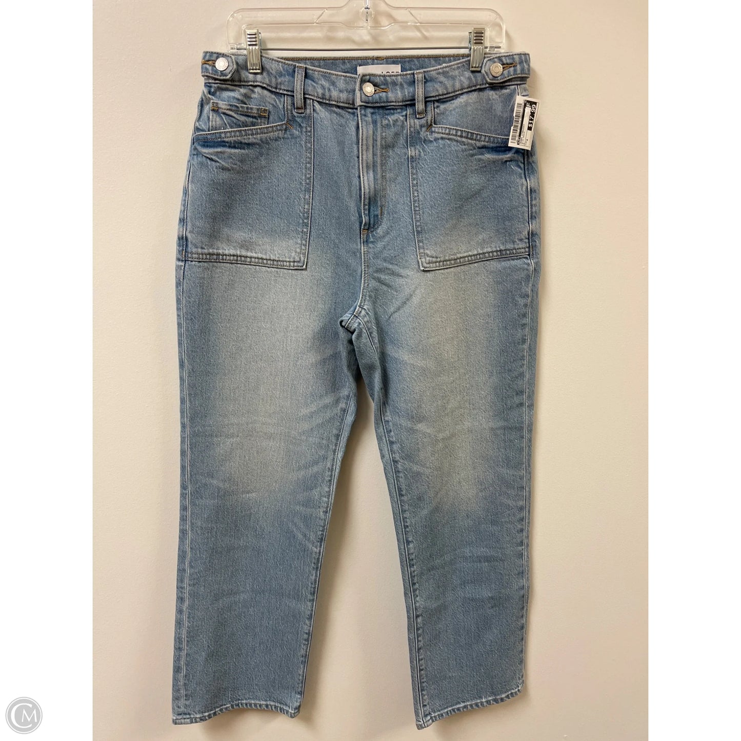 Jeans Straight By Loft In Blue Denim, Size: 8