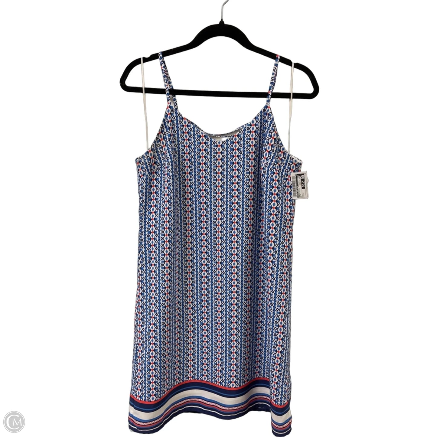 Dress Casual Midi By Skies Are Blue In Blue, Size: S