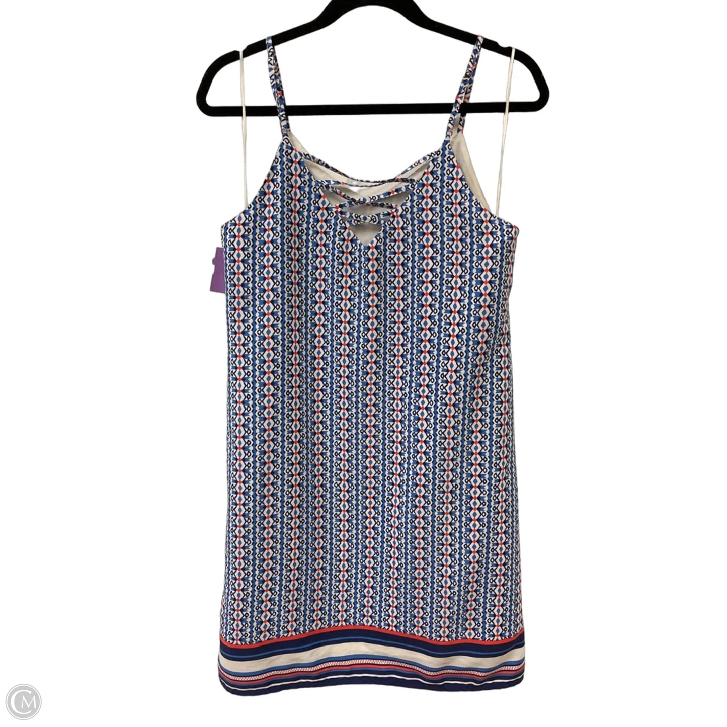 Dress Casual Midi By Skies Are Blue In Blue, Size: S